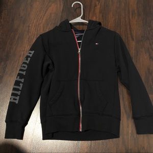 Tommy Hilfiger black zip up